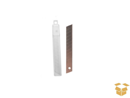 LAMINA ESTILETE ESTREITA 09MM. C/10X10