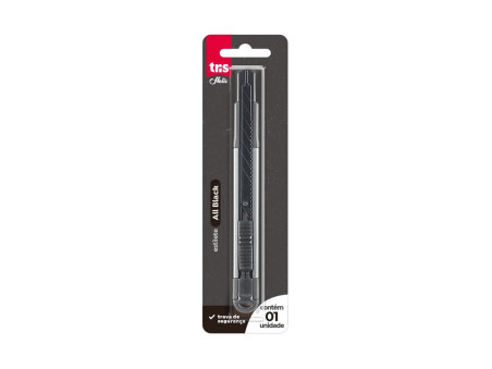 ESTILETE ESTREITO 09MM.HOLIC BLACK-AV.