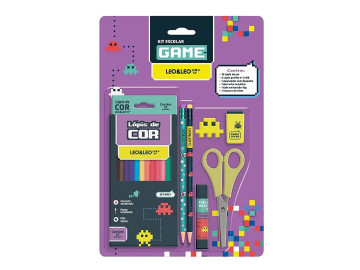 KIT ESCOLAR GAME 7 PECAS...