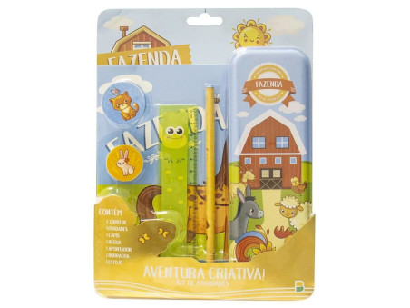 KIT LIVRO ATIV+LP+BOR+AP+REG+EST.FAZENDA