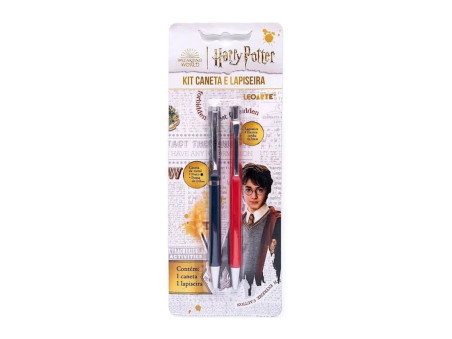 KIT ESCOLAR LAPISEIRA0,7+CANETA PT.HARRY