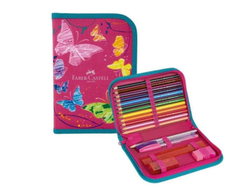 ESTOJO 18 ITENS BORBOLETAS...