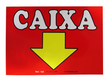 PLACA PVC 17X25 CAIXA...