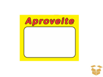 PLACA PVC  6,5X8 APROVEITE...