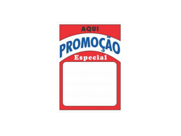 PLACA PVC 13X17 PROMOCAO...