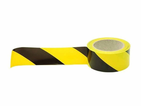 FITA ZEBRADA SEGURANCA AM/PRETA 70X150