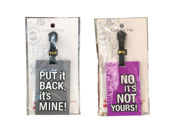 TAG DE MALA 6,5X10CM SORTIDO