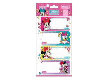 ETIQUETA ESCOLAR MINNIE C/8