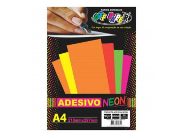 ETIQUETA NEON 210X297MM A4...