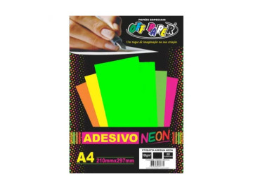 ETIQUETA NEON 210X297MM A4...