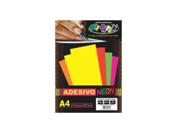 ETIQUETA NEON 210X297MM A4...