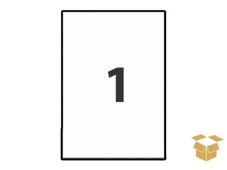 ETIQUETA J.T.210,0X297X1 A4 1X100F-9001