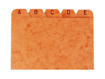 INDICE FICHARIO AZ 6X9...