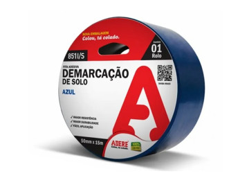 FITA DEMARCACAO PISO AZUL...