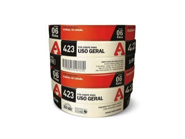 FITA CREPE 18X50 ADERE C/6