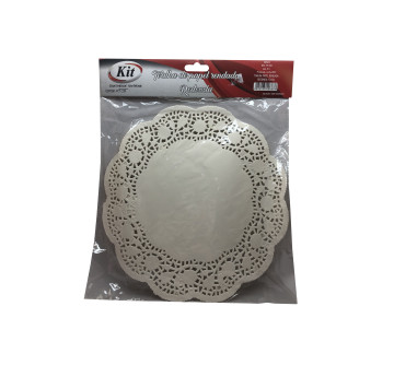 PAPEL RENDADO 25CM BRANCO C/24