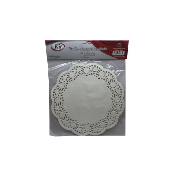 PAPEL RENDADO 20CM BRANCO C/24