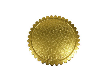 FUNDO BOLO 24CM.DOURADO-AV