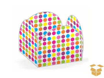 FORMINHA 4 PETALAS BOLINHAS...