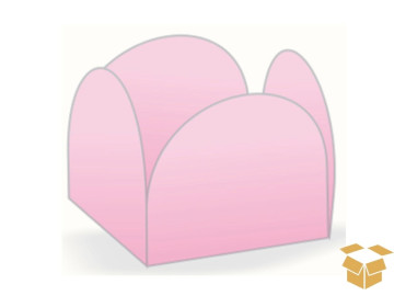 FORMINHA 4 PETALAS ROSA C/50