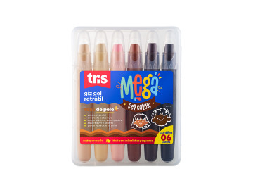 GIZ CERA 06 CORES GEL TONS...