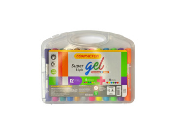 GIZAO CERA 12 CORES GEL...