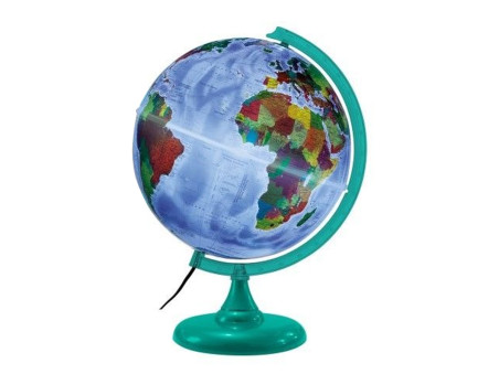 GLOBO 30CM.FISICO/POLITICO TERRESTRE LED