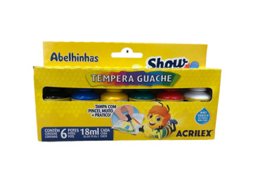 GUACHE 06 CORES TAMPA...