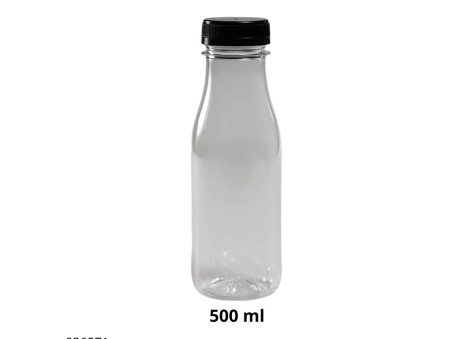 GARRAFA  500ML.TRANSPARENTE PP-AV