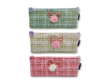 NECESSAIRE EST.COLORIDA TECIDO 1D.