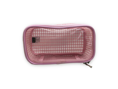 NECESSAIRE BOX POP ROSA C/VISOR 1D.