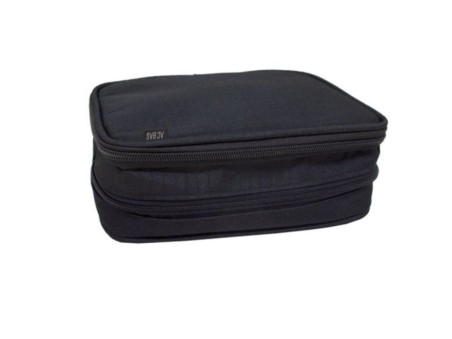 NECESSAIRE BOX RIPSTOP PRETA P100 2D.