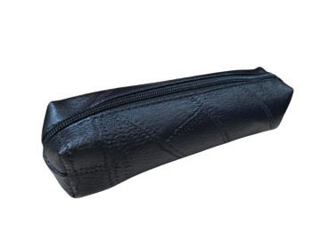 BOLSINHA EST.COURINO PRETO 1D.