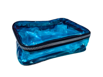 NECESSAIRE BOX COLOR AZUL...