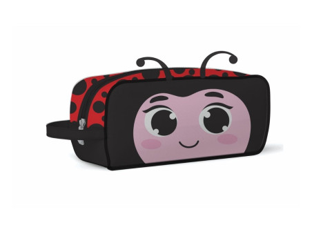 BOLSINHA EST.PUPPY JOANINHA VERMELHA 1D.