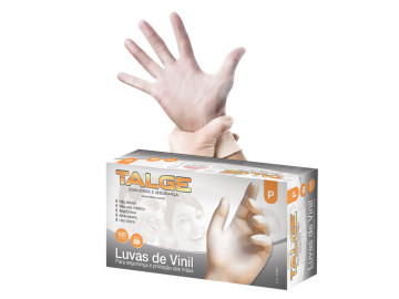 LUVAS VINIL BRANCA...