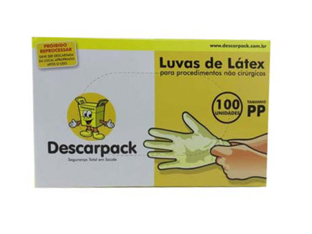 MASCARA TNT TRIPLA BRANCA C/ELAST.C/ 50