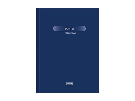 LIVRO PONTO 4 ASSINATURAS 100F.CD