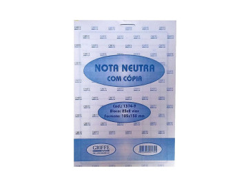 BLOCO NOTA NEUTRA 1/36 2...