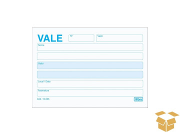 VALE ADIANTAMENTO S/CANHOTO...