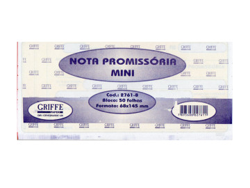 BLOCO NOTA PROMISSORIA...