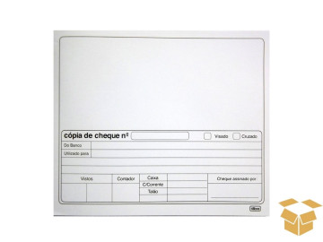 COPIA DE CHEQUE BRANCA 100F.