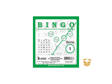 BLOCO BINGO VERDE 15X100F.