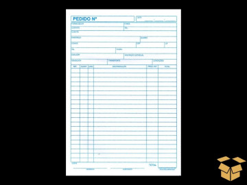 BLOCO PEDIDO 1/18 2 VIAS...