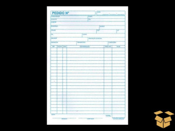 BLOCO PEDIDO 1/18 2 VIAS...