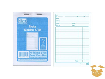 BLOCO NOTA NEUTRA 1/32 2...