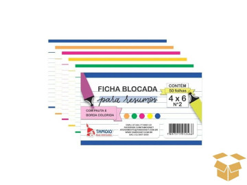 FICHA 4"X6" PAUTADA N.2...