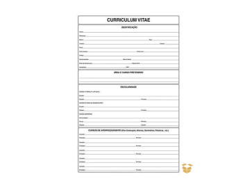 CURRICULUN VITAE FRENTE E...