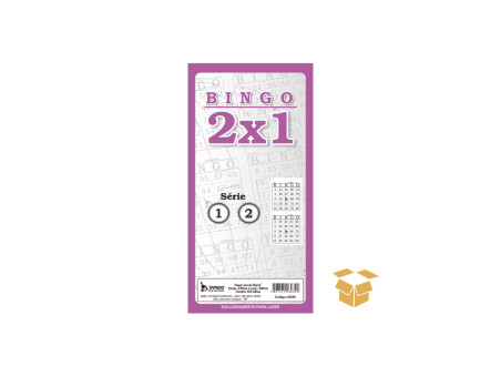 BLOCO BINGO JORNAL DUPLO 12X100F.