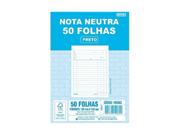 BLOCO NOTA NEUTRA 1/18 1...